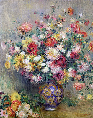 Renoir | Dahlias, undated | Giclée Canvas Print
