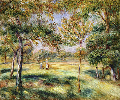 Die Lichtung, 1895 | Renoir