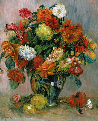 Renoir | Vase of Flowers, c.1884 | Giclée Canvas Print