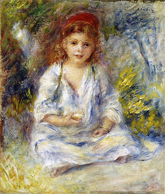 Young Algerian Girl, c.1881 | Renoir | Giclée Canvas Print