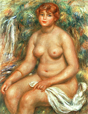 Seated Bather, 1916 | Renoir | Giclée Canvas Print