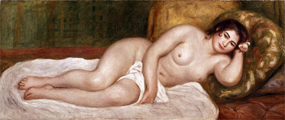Reclining Bather, 1902 | Renoir | Giclée Leinwand Kunstdruck