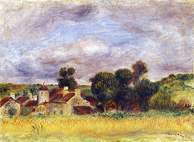 Brittany Countryside, c.1892 | Renoir | Giclée Canvas Print