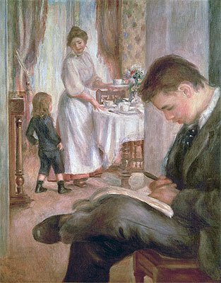 Breakfast at Berneval, 1898 | Renoir | Giclée Canvas Print