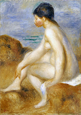 Bather, c.1892/93 | Renoir | Giclée Leinwand Kunstdruck