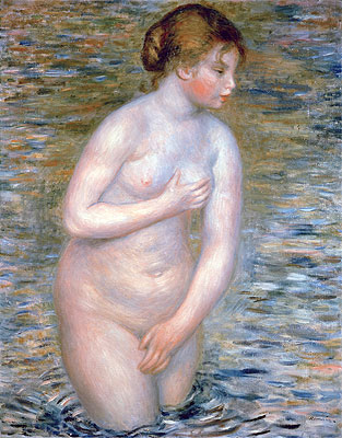 Akt im Wasser, 1888 | Renoir