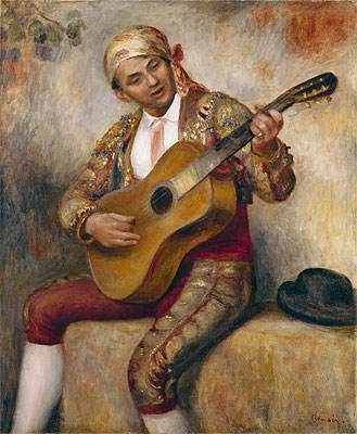 The Spanish Guitarist, 1894 | Renoir