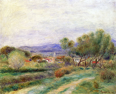 Renoir | View of La Seyne, Provence, c.1890 | Giclée Canvas Print