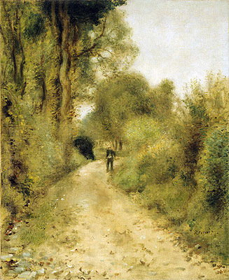 On the Path, undated | Renoir | Giclée Canvas Print