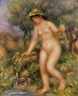 The Source (Gabrielle Nude), undated | Renoir | Giclée Canvas Print