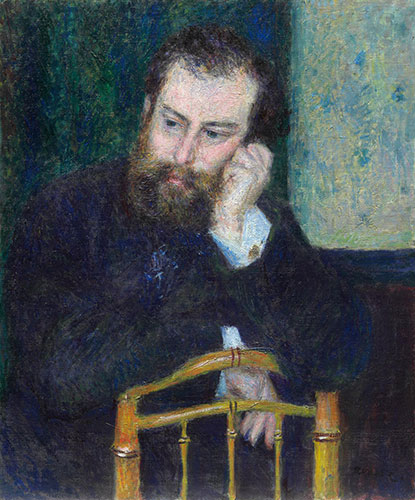 Alfred Sisley, 1876 | Renoir | Giclée Canvas Print