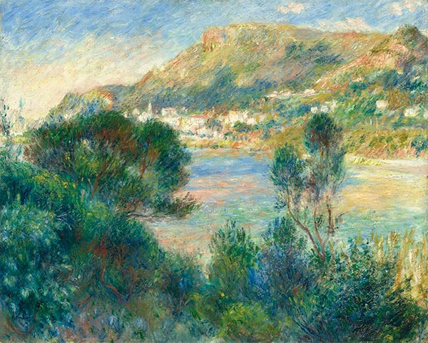 View of Monte Carlo from Cap Martin, c.1884 | Renoir | Giclée Canvas Print