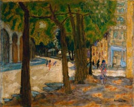 Boulevard Exelmans, Paris, 1925 by Pierre Bonnard | Canvas Print