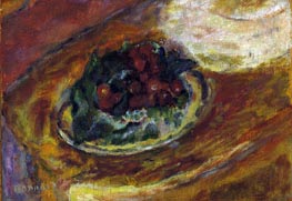 Stillleben: Kirschen | Pierre Bonnard | Gemälde Reproduktion
