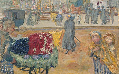 Abend in Paris, 1911 | Pierre Bonnard | Giclée Leinwand Kunstdruck