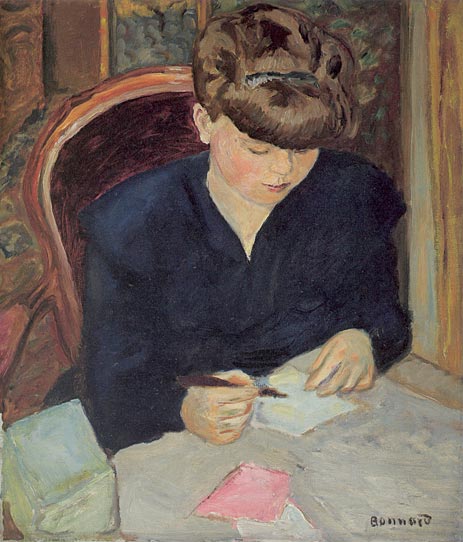 The Letter, c.1906 | Pierre Bonnard