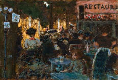 Cafe Terrace, 1898 | Pierre Bonnard | Giclée Canvas Print