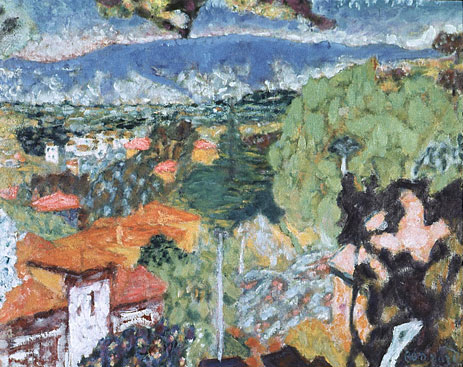 Pierre Bonnard | Landschaft, c.1935 | Giclée Leinwand Kunstdruck