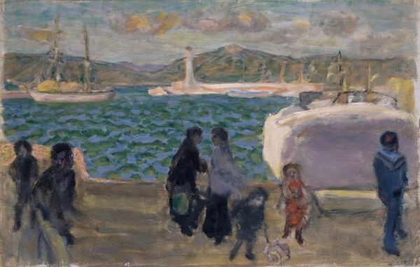 Pierre Bonnard | The Brumous Bay (Mistral-Sky), 1914 | Giclée Canvas Print
