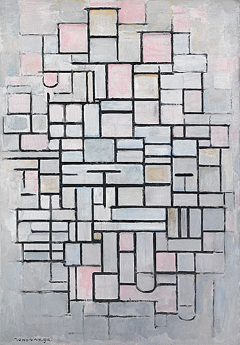 Komposition Nr. IV, 1914 | Mondrian