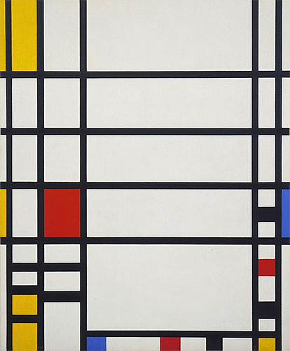Trafalgar Square, c.1939/43 | Mondrian | Giclée Canvas Print