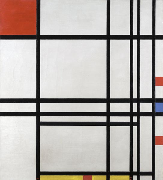 Mondrian | Abstraction, c.1939/42 | Giclée Canvas Print