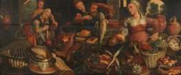 Kitchen Scene, 1560-1565 | Pieter Aertsen