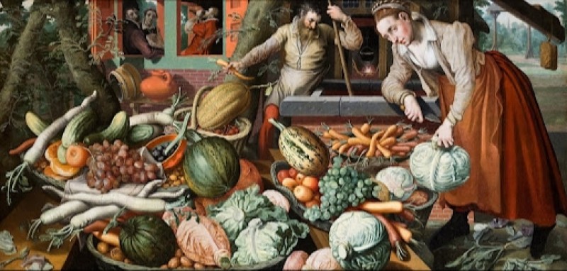 Market Scene, 1569 | Pieter Aertsen | Giclée Canvas Print
