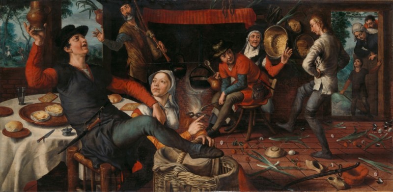 The Egg Dance, 1552 | Pieter Aertsen | Giclée Canvas Print