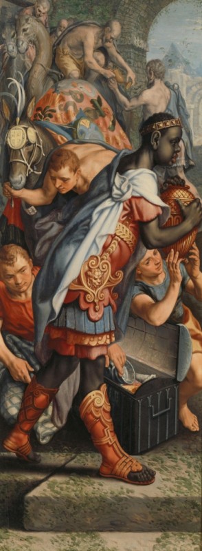 Wing of an Altarpiece with Adoration of the Magi, 1560-1565 | Pieter Aertsen | Giclée Canvas Print