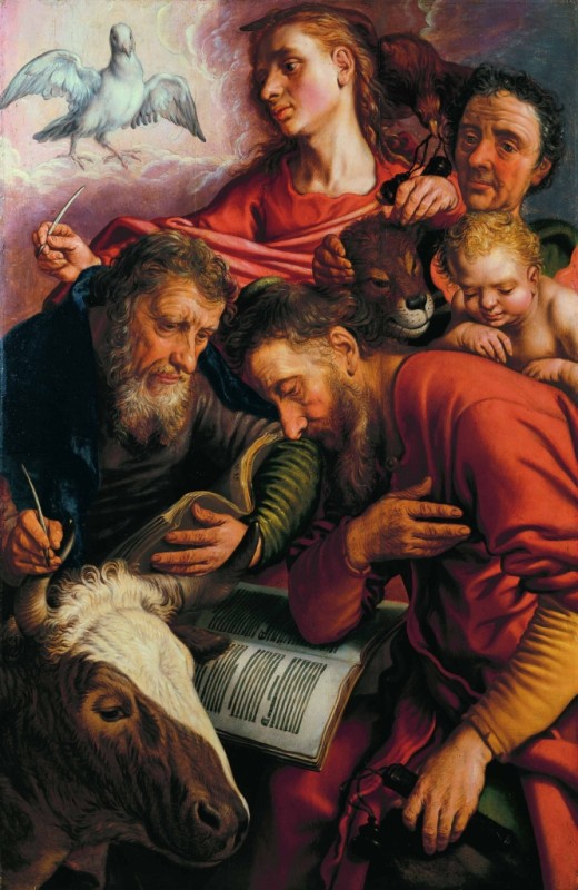 The Four Evangelists, 1559 | Pieter Aertsen | Giclée Canvas Print