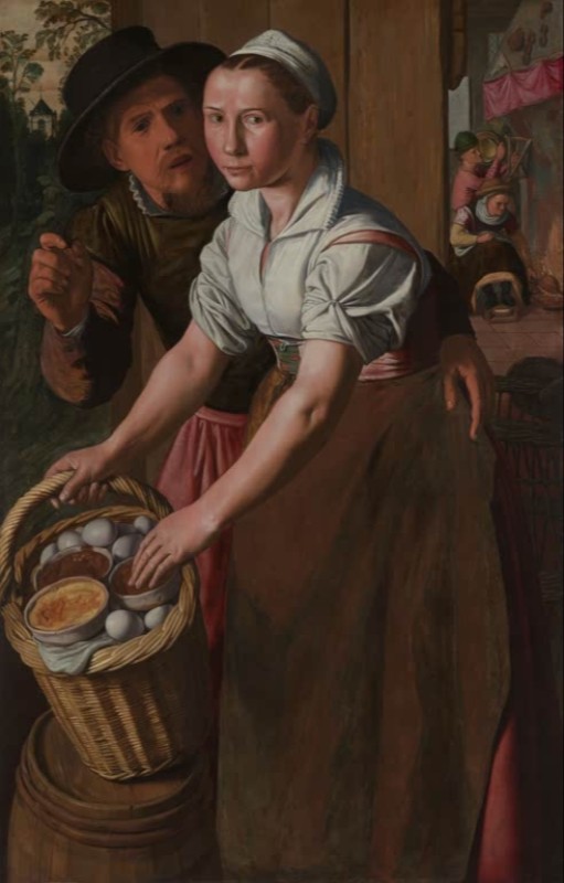 The Egg Girl, n.d. | Pieter Aertsen | Giclée Canvas Print