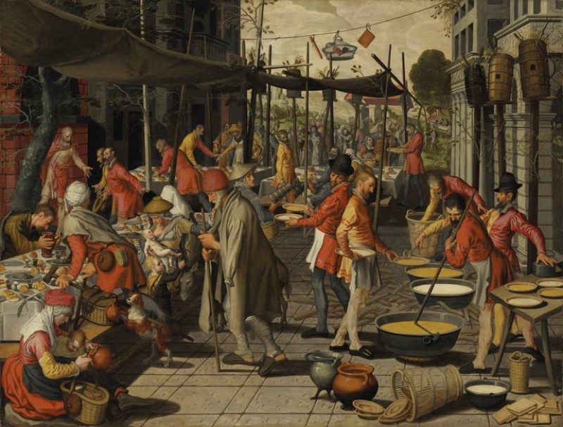 The Parable of the Wedding Feast, n.d. | Pieter Aertsen | Giclée Canvas Print