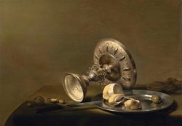 Pieter Claesz | Still Life with a Tazza, undated | Giclée Canvas Print