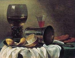 Still Life with Rummer | Pieter Claesz | Painting Reproduction