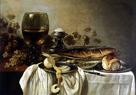 Breakfast, 1646 | Pieter Claesz