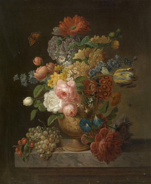 Flower Piece, 1794 | Pieter Faes | Giclée Canvas Print