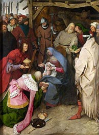 The Adoration of the Kings, 1564 by Bruegel the Elder | Canvas Print