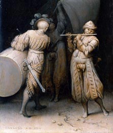 The Three Soldiers, 1568 von Bruegel the Elder | Leinwand Kunstdruck