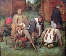 Bruegel the Elder | The Beggars, 1568 | Giclée Canvas Print