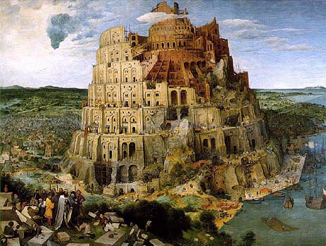 The Tower of Babel, 1563 | Bruegel the Elder | Giclée Canvas Print