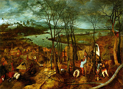 Bruegel the Elder | The Gloomy Day, 1565 | Giclée Canvas Print