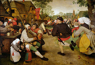 The Peasant Dance, 1568 | Bruegel the Elder