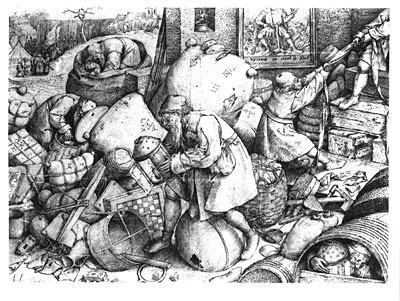 Bruegel the Elder | Everyman, Undated | Giclée Paper Art Print