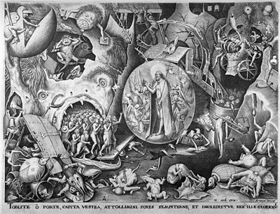 Christ in Hell, c.1561 | Bruegel the Elder | Giclée Papier-Kunstdruck