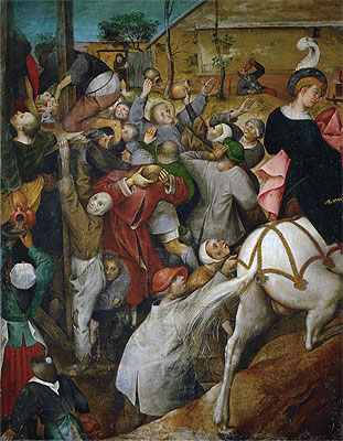 Fest des Hl. Martin, n.d. | Bruegel the Elder | Giclée Leinwand Kunstdruck