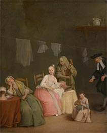 The Letter, 1746 by Pietro Longhi | Canvas Print