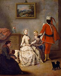 The Letter of the Moor | Pietro Longhi | Painting Reproduction