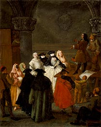 The Quack Doctor | Pietro Longhi | Painting Reproduction