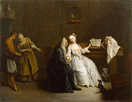 The Music Lesson | Pietro Longhi | Painting Reproduction